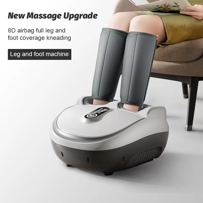 Intelligent Portable Comfortable Best Quality and Heating Therapy Foot Massager thumbnail 3